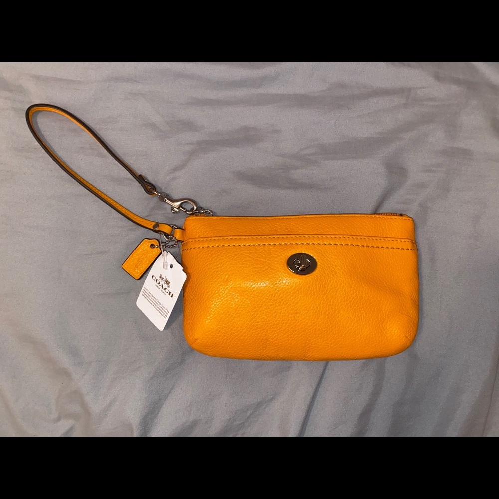 Authentic Coach Wristlet